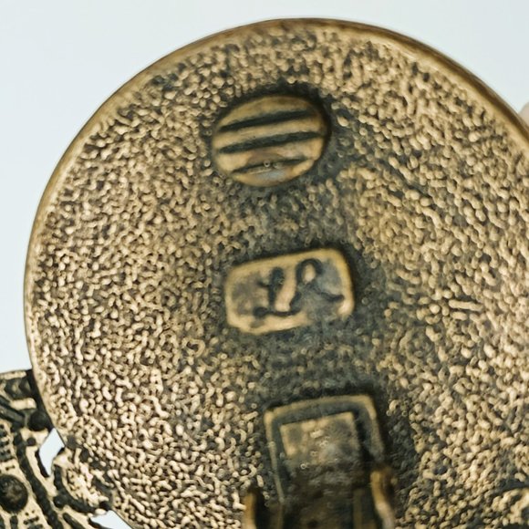 Lady Remington Vtg Necklace and Earring Set 26” Boho Wooden Beaded Jewelry - Picture 7 of 9